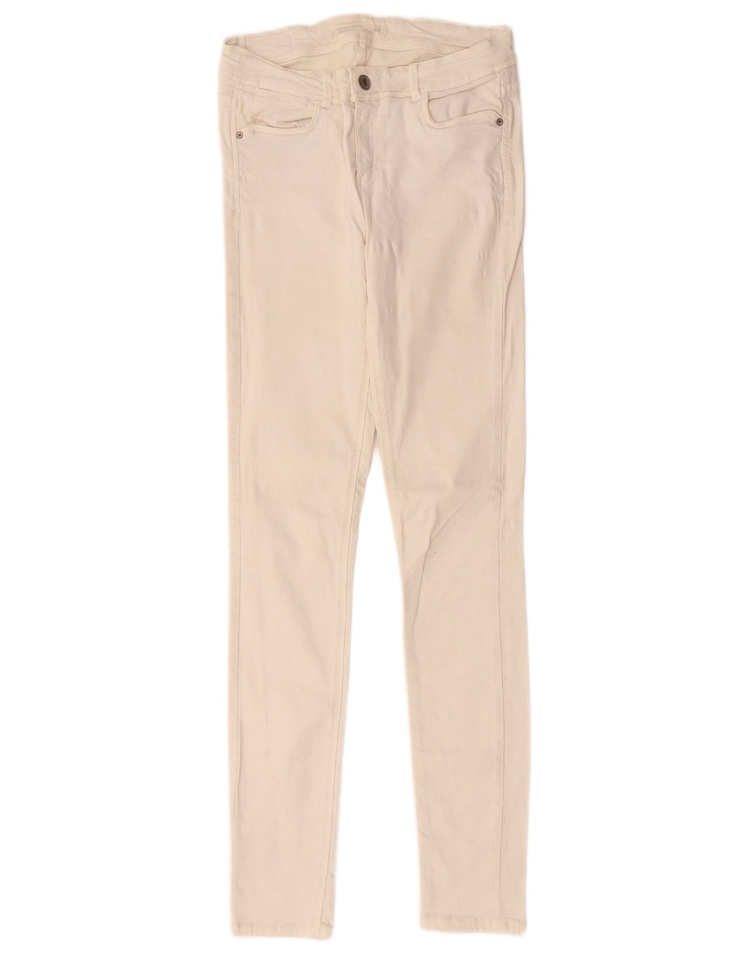 Zara Womens Skinny Jeans W28 L31 Beige