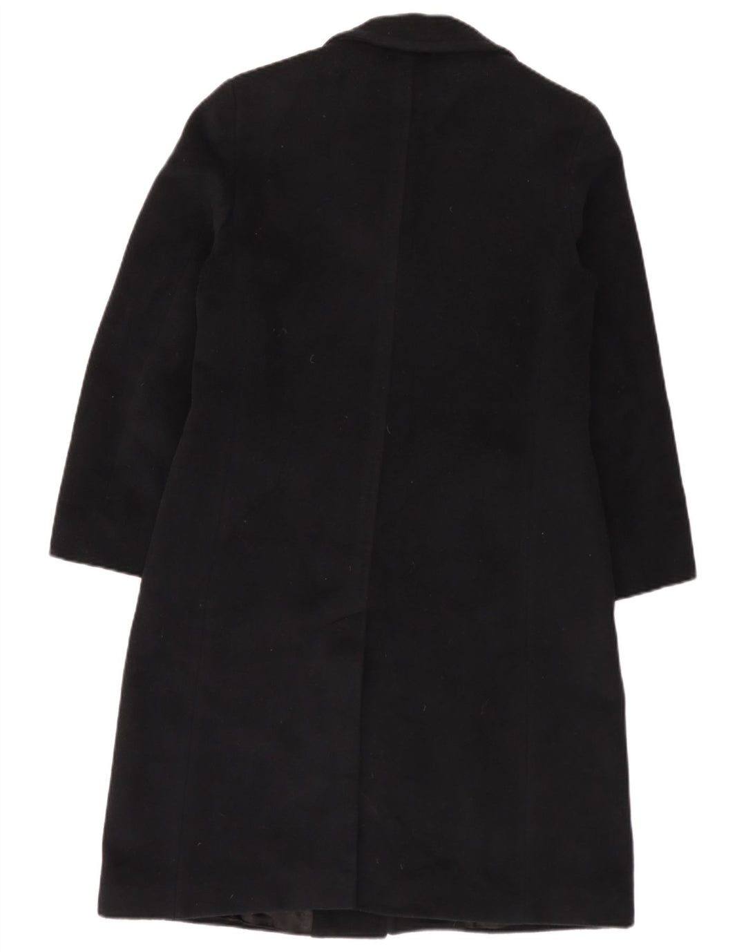 Marella Womens Overcoat UK 14 Large Black Virgin Wool