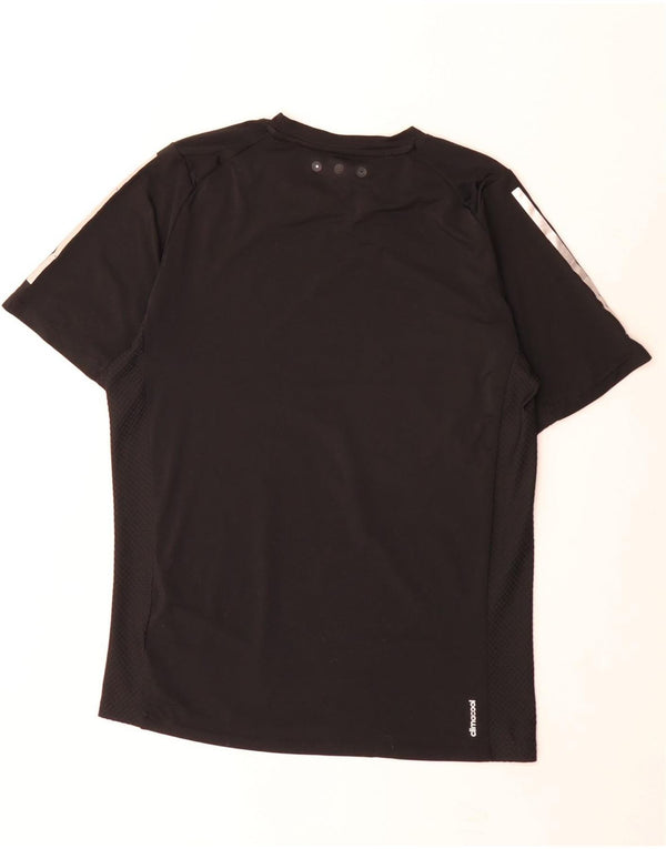 Tricou Adidas Climacool pentru bărbați Top mic poliester negru