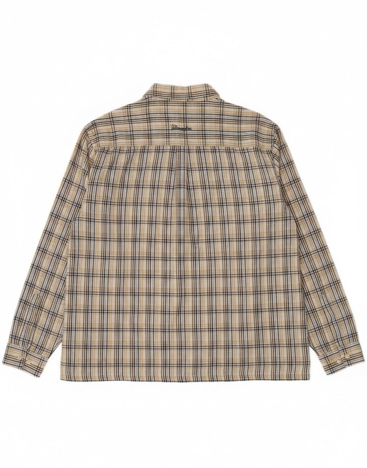 Wrangler Mens Shirt XL Multicoloured Check Cotton