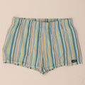 COLMAR Mens Swimming Shorts IT 52 Large  Multicoloured Striped Cotton Vintage Colmar and Second-Hand Colmar from Messina Hembry 