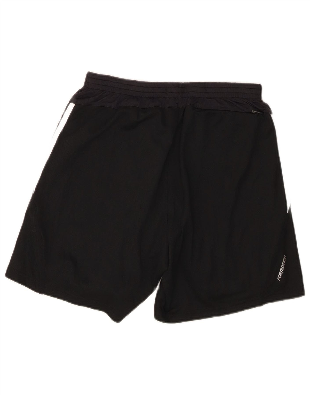 Pantaloncini sportivi Adidas Climacool da uomo piccoli in poliestere nero