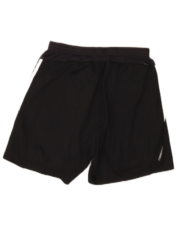 Pantaloncini sportivi Adidas Climacool da uomo piccoli in poliestere nero