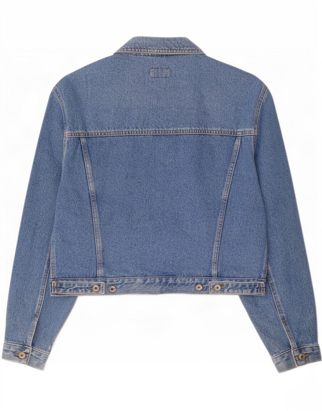 Vintage Mens Denim Jacket UK 42 XL Blue Cotton