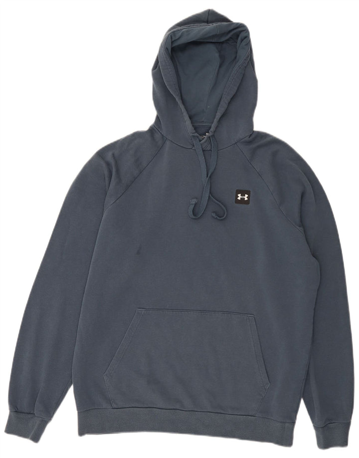 Under Armour Herre hættetrøje Jumper Medium Marineblå Bomuld
