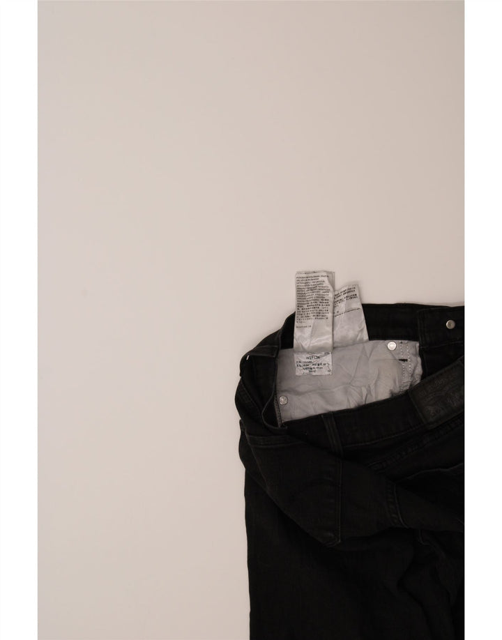 LEVI'S Womens 312 Slim Jeans W27 L28 Black Cotton Vintage Levi's and Second-Hand Levi's from Messina Hembry 