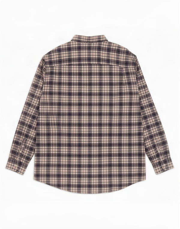 Eddie Bauer Dame Oversized skjorte UK 18 XL Flerfarvet ternet bomuld