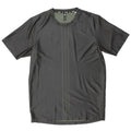 Męska koszulka Adidas Aeroready Top z szarego poliestru w paski