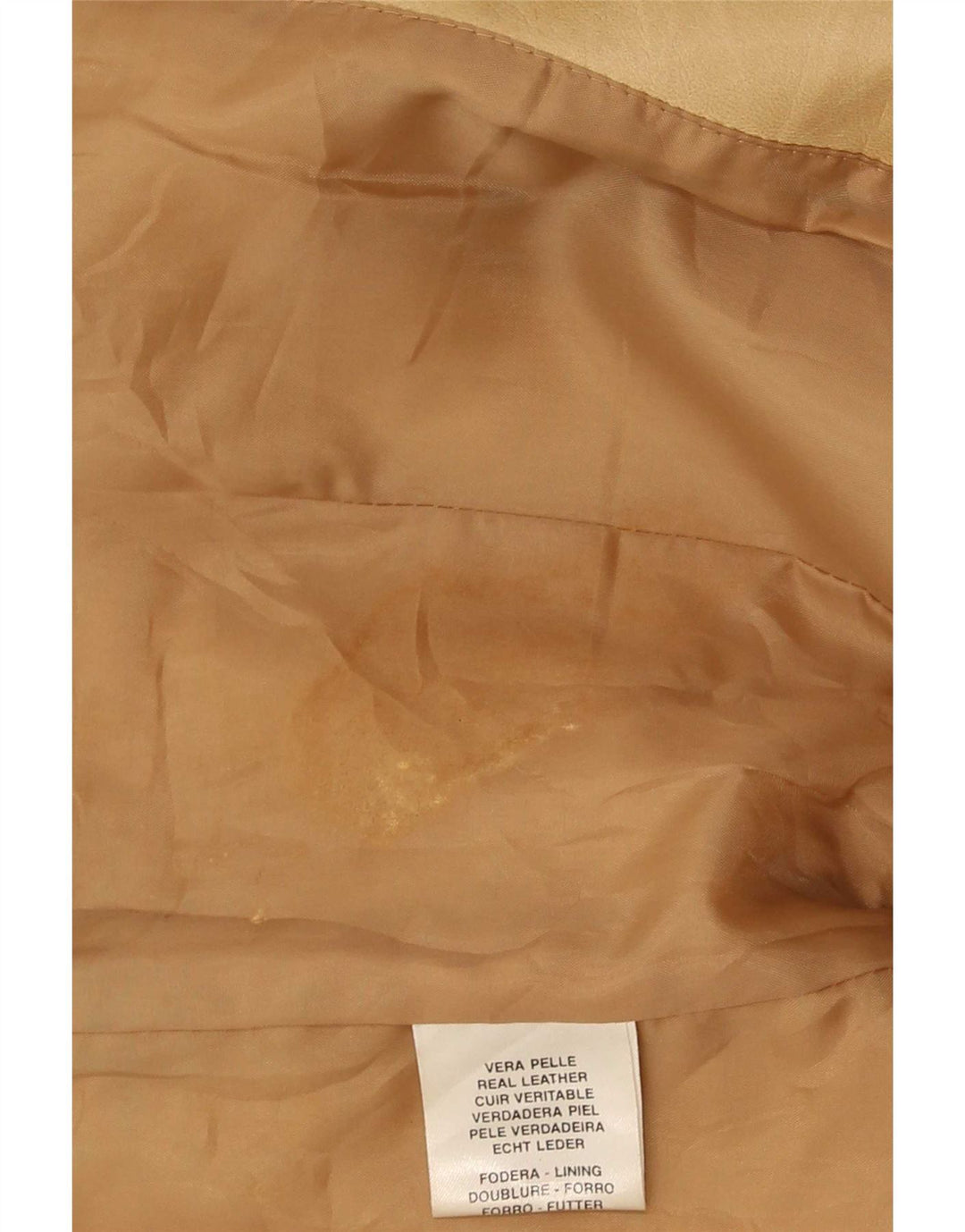 Conbipel Γυναικείο Δερμάτινο Μπουφάν IT 44 Medium Beige