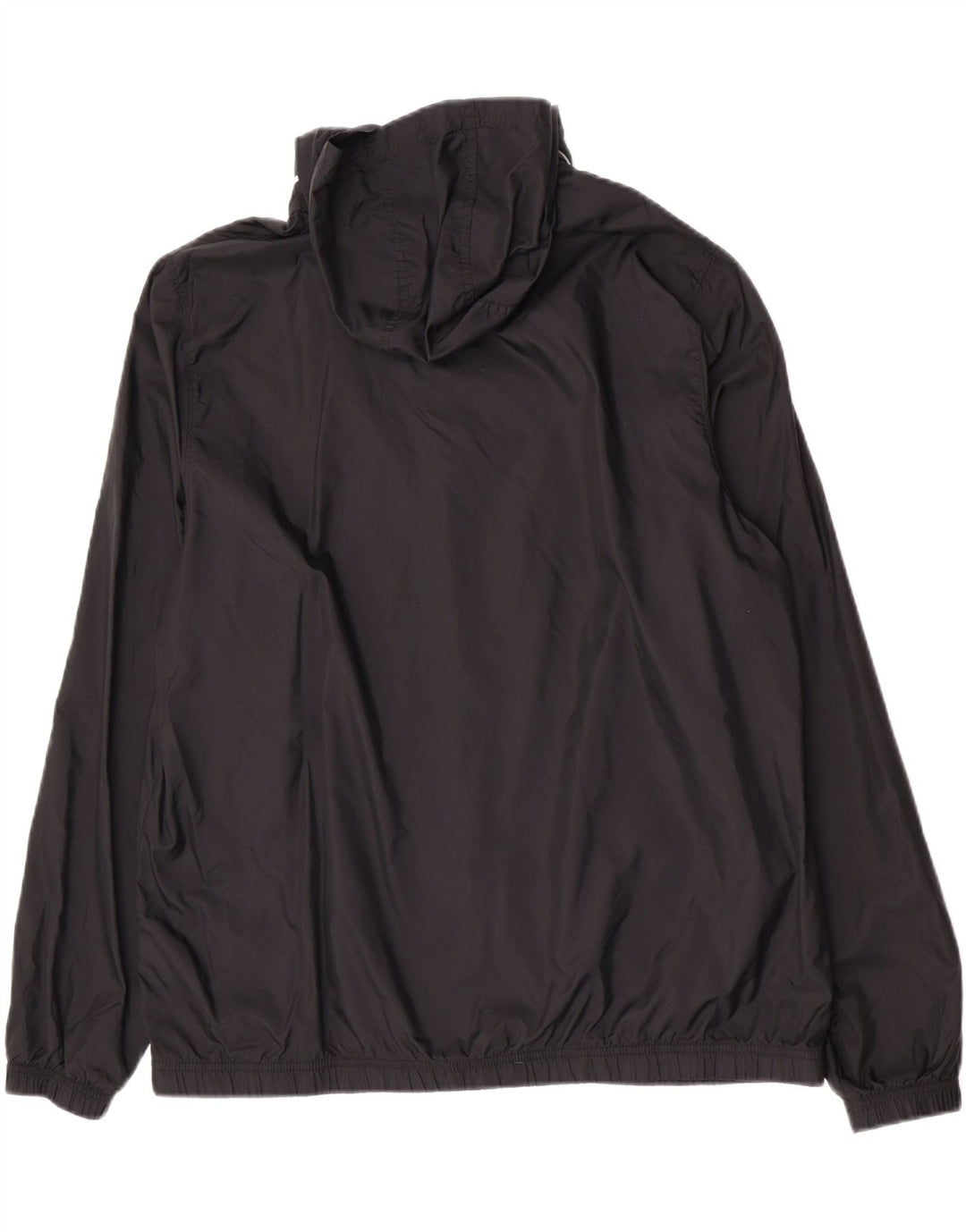 Nike Mens Hooded Rain Jacket XL Black Nylon