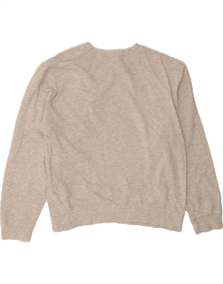 FRENCH CONNECTION Womens Graphic Sweatshirt Jumper UK 16 Large Grey Cotton Vintage French Connection and Second-Hand French Connection from Messina Hembry 