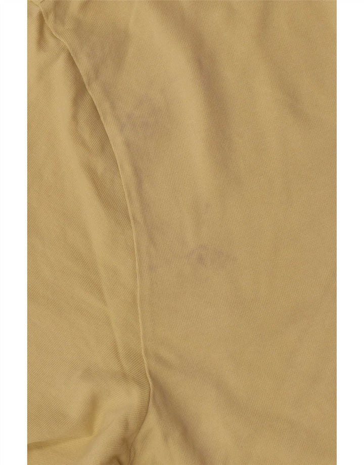 Karl Kani Mens Graphic T-Shirt Top Medium Yellow Cotton