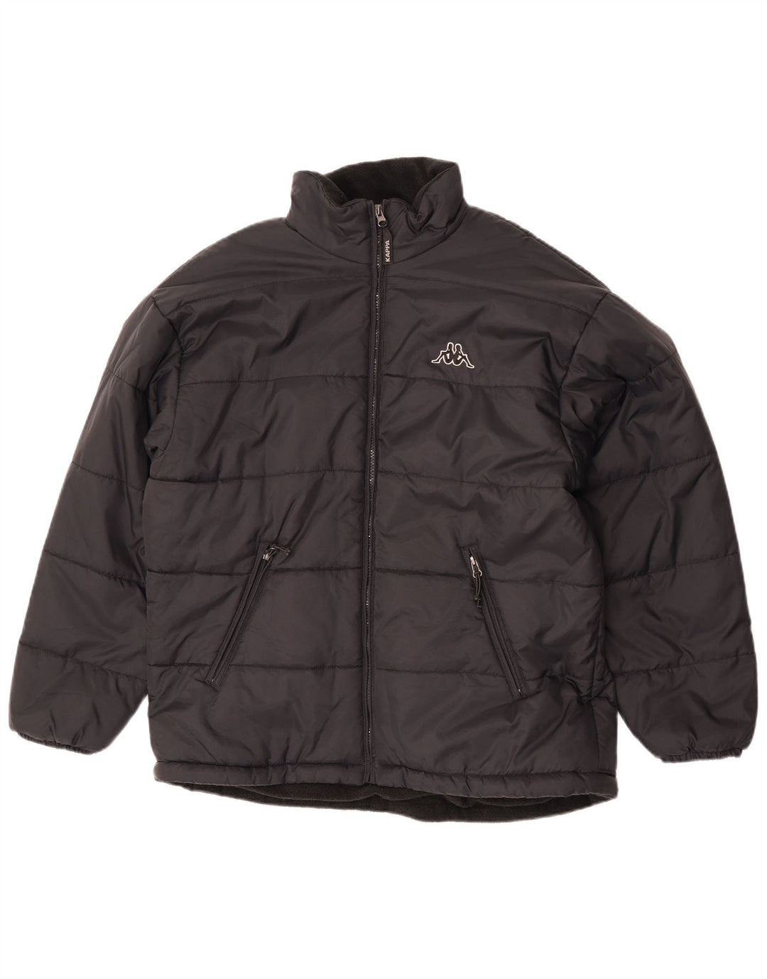 Kappa Mens Padded Jacket UK 40 Large Black