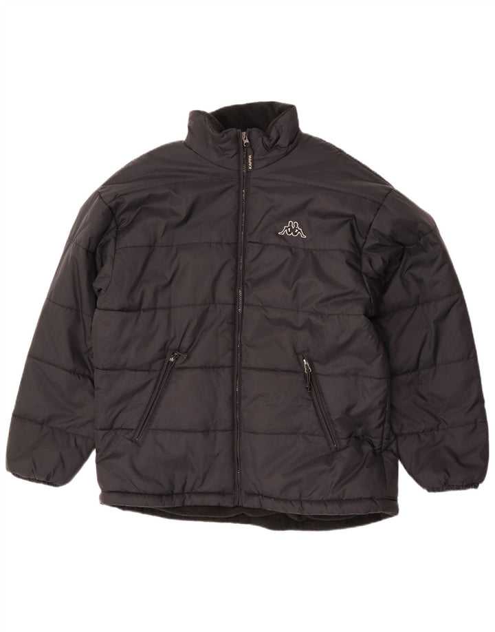 Kappa Mens Padded Jacket UK 40 Large Black