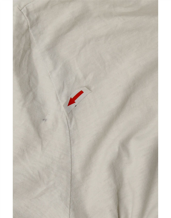 Polo da uomo Jack & Jones piccola in cotone bianco