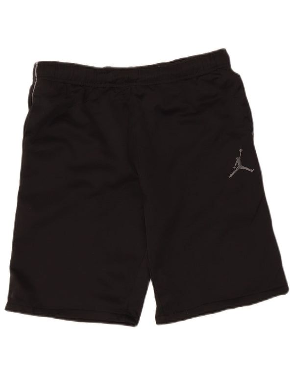 Jordan Boys Therma-Fit Sport σορτς 12-13 ετών μεγάλο μαύρο πολυεστέρα
