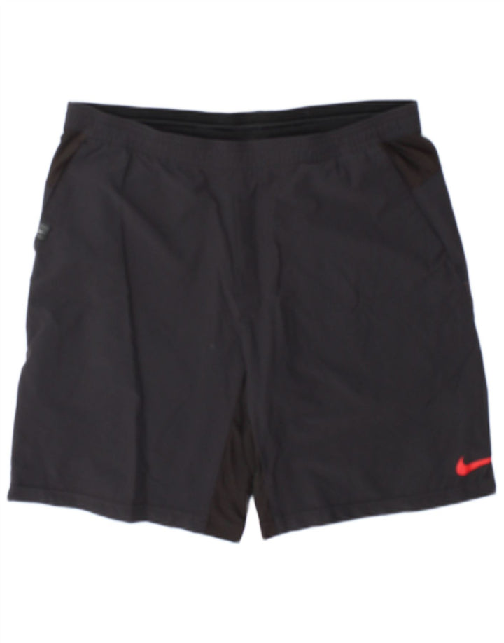 Nike Mens Sport Shorts  Medium Grey Colourblock Nylon