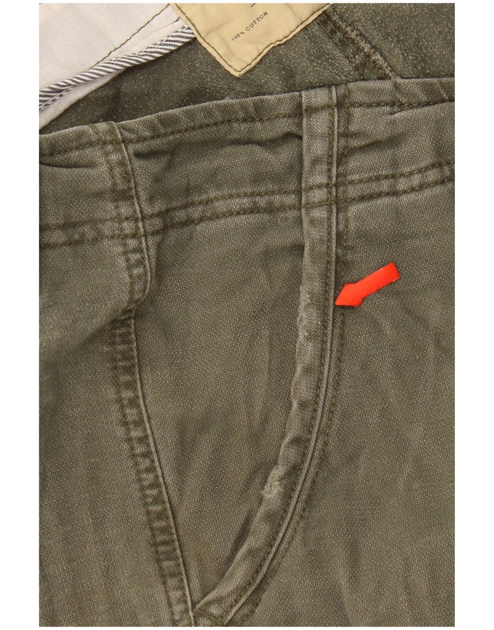 Pantaloncini cargo da uomo Element W36 grandi in cotone kaki
