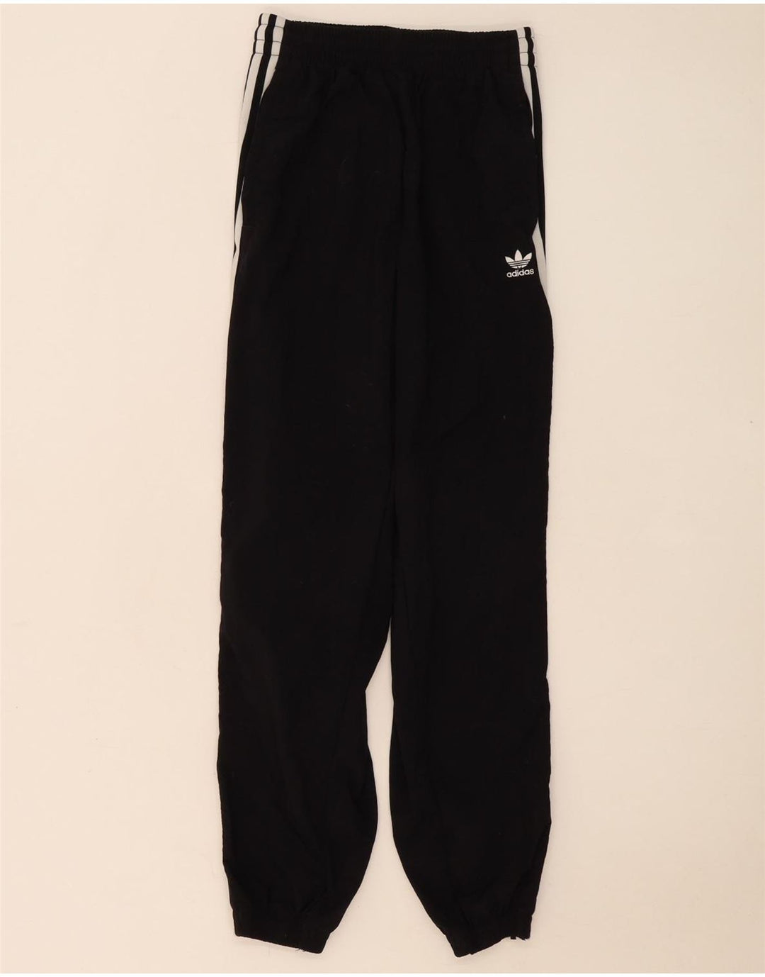 Adidas Dame træningsdragt Bukser Joggers UK 8 Small Black Polyester