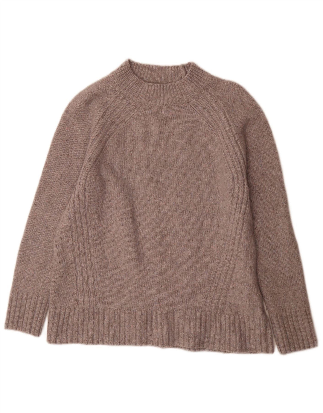 White Stuff Womens Turtle Neck Jumper Sweater UK 14 Large Grey Flecked