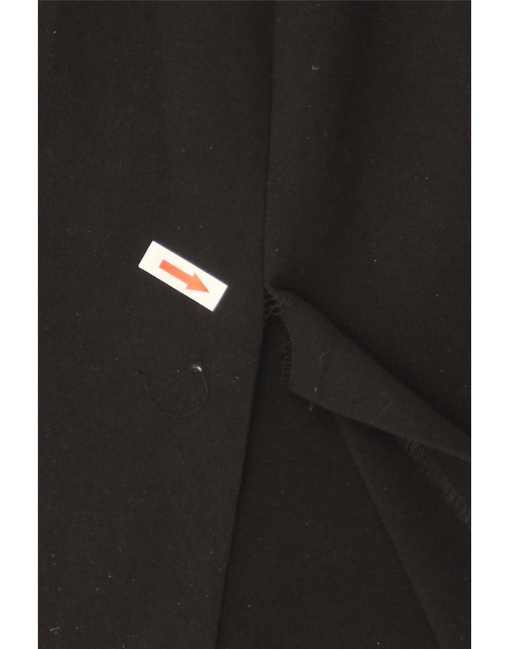 Zara Womens Sheath Dress UK 18 XL Black Polyester