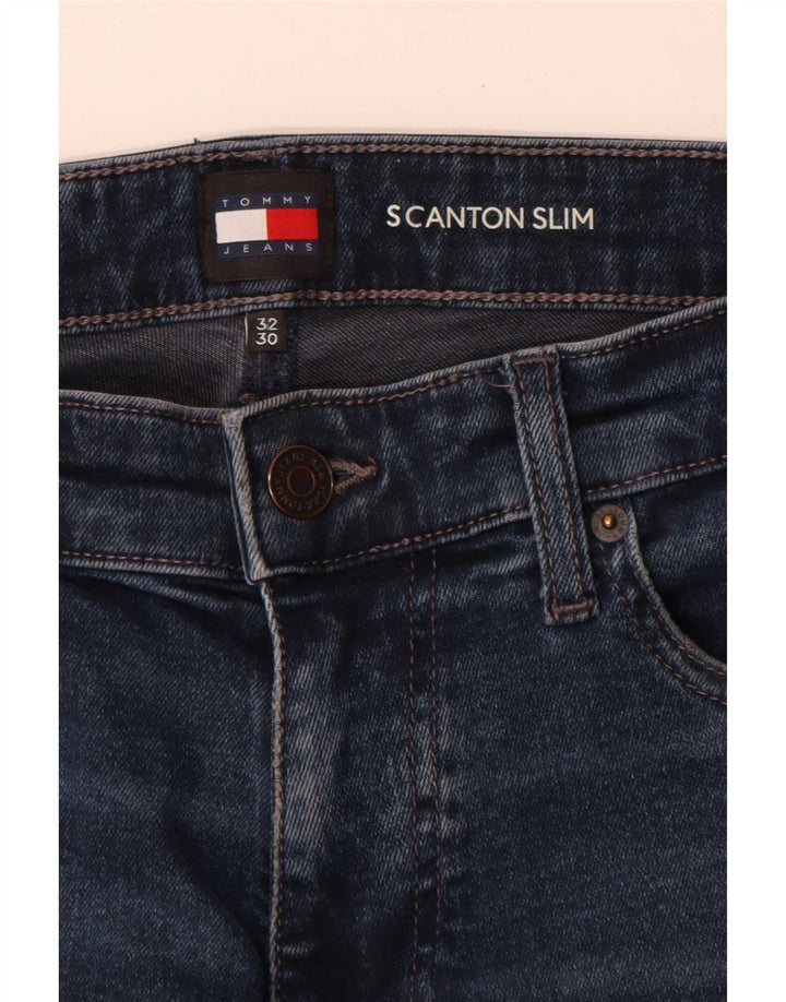 Tommy Hilfiger Mens Stanton Slim Jeans W32 L30 Blue Cotton