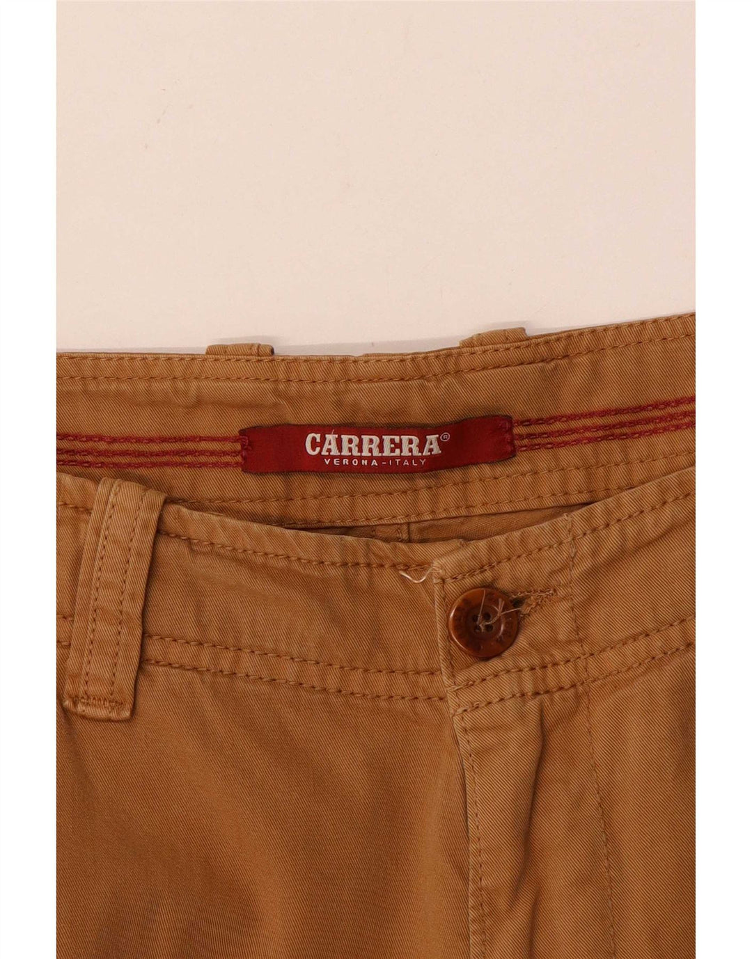 Carrera Mens Cargo Shorts W32 Medium Brown