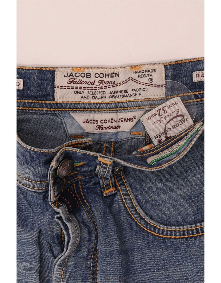 Jack & Jones Mens Regular Denim Shorts W32 Medium Blue Cotton