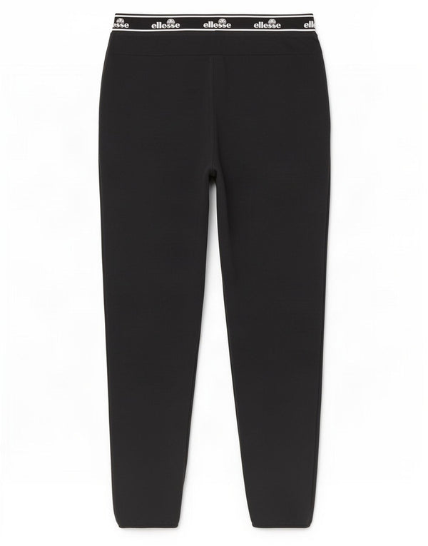 Ellesse Pantalon de Survêtement Graphique Homme Large Noir Coton