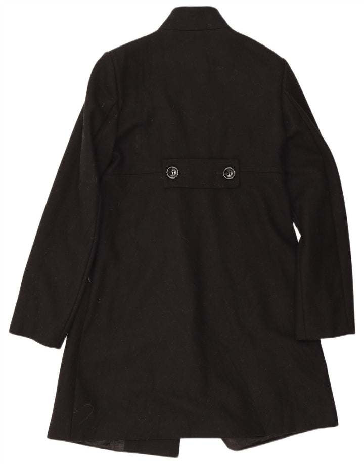 Benetton Dame Overfrakke IT 42 Medium Sort Uld