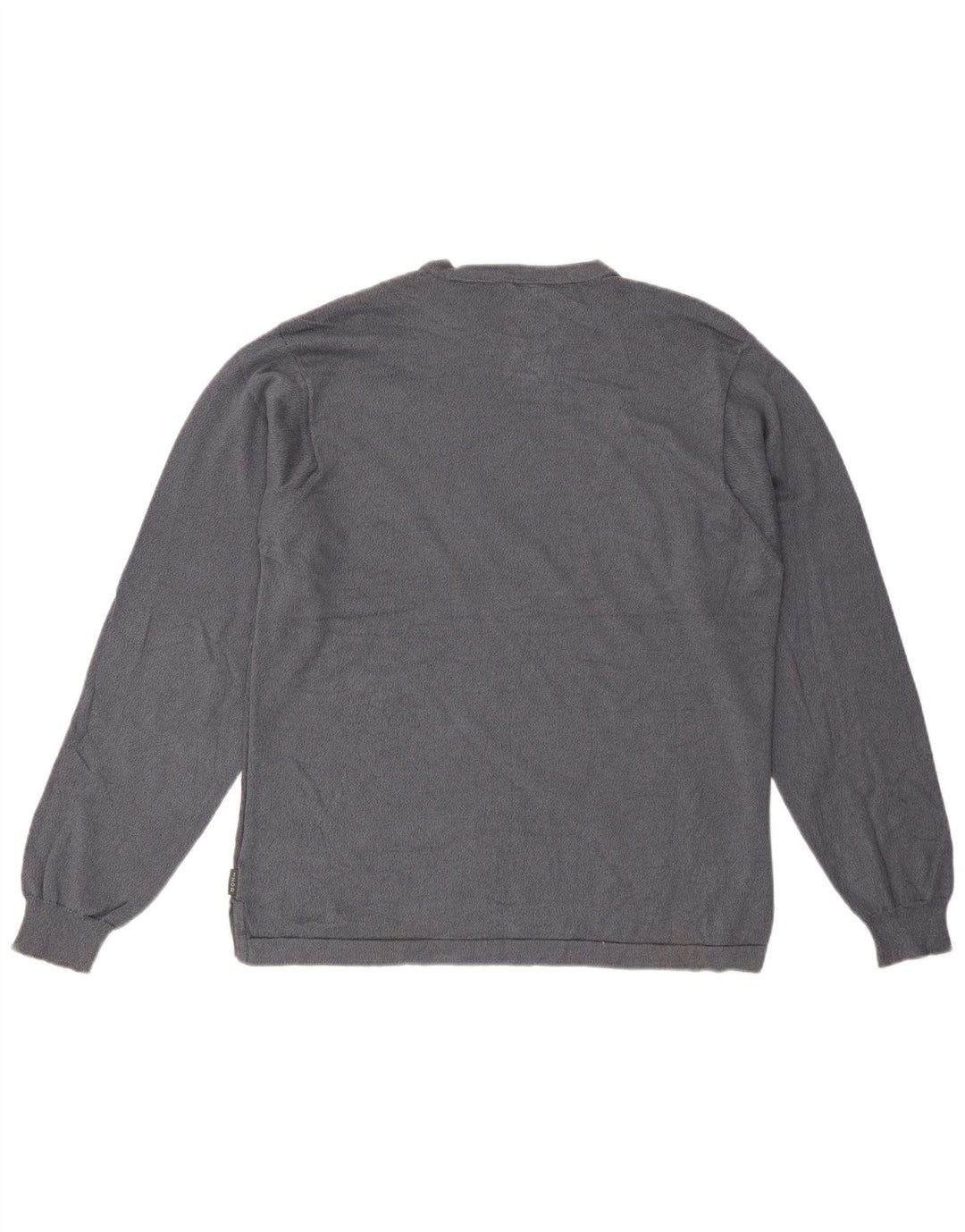 IZOD Mens Crew Neck Jumper Sweater Medium Grey Argyle/Diamond Cotton