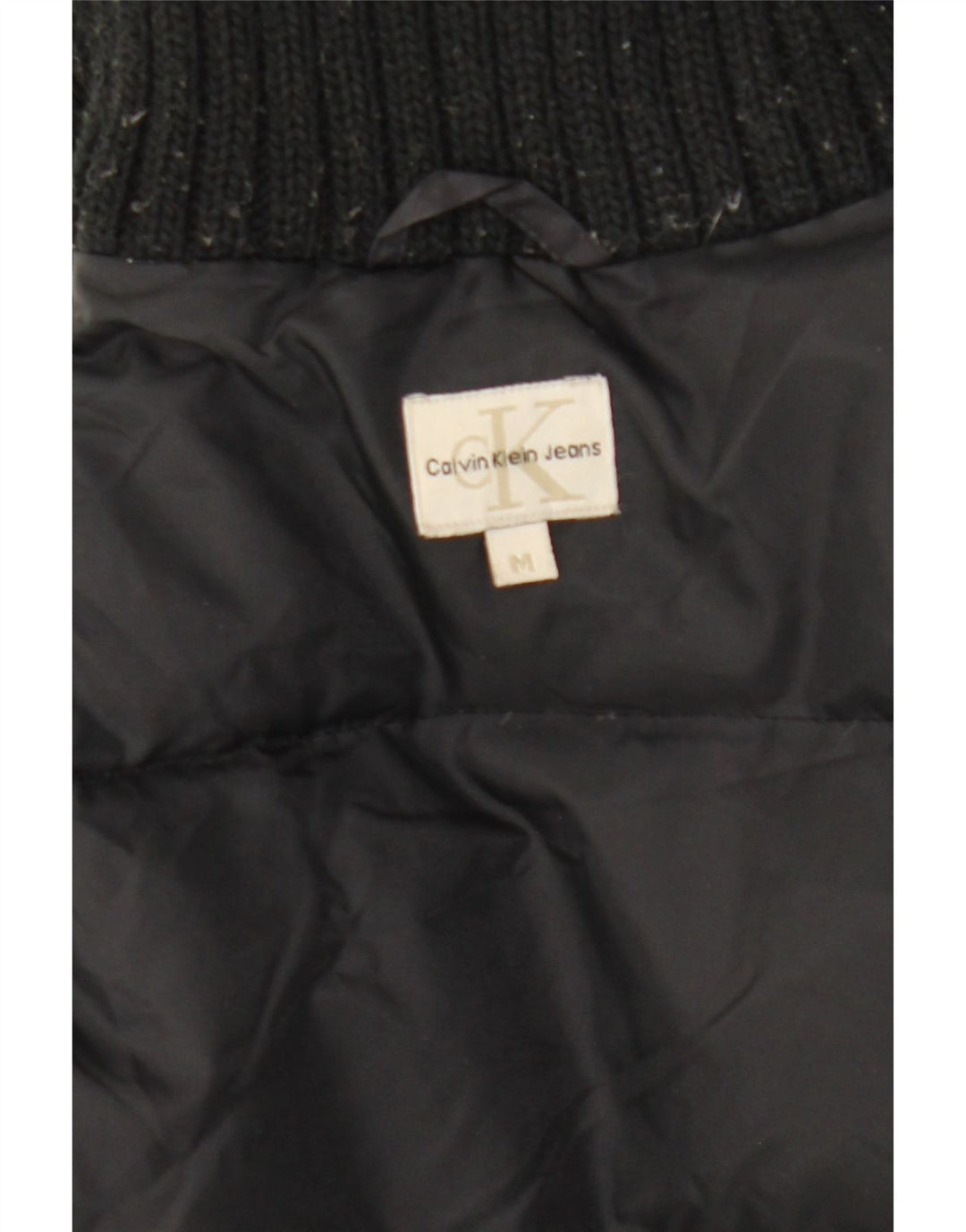 Palton căptușit pentru femei Calvin Klein Jeans UK 14 Medium Black