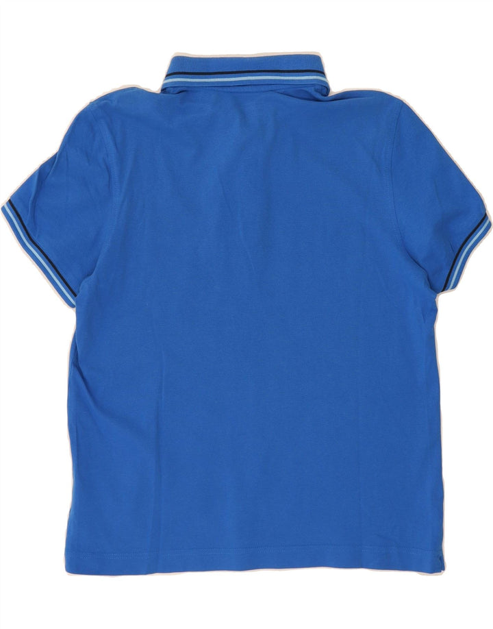 LOTTO Mens Polo Shirt Medium Blue Cotton Vintage Lotto and Second-Hand Lotto from Messina Hembry 