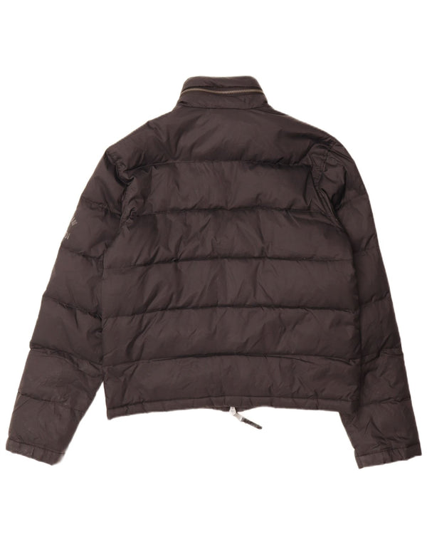 Calvin Klein Jeans Veste rembourrée à capuche pour homme UK 38 Medium Noir Polyamide