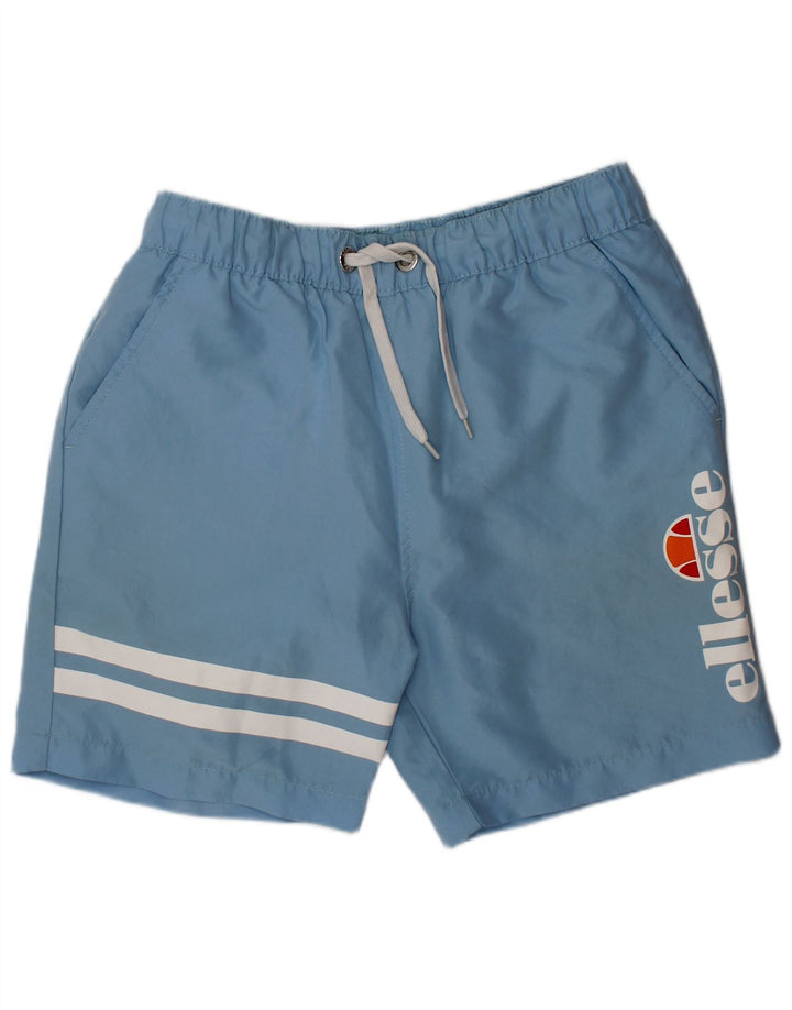 Pantaloni scurți de înot cu grafic ELLESSE pentru băieți 10-11 ani poliester albastru