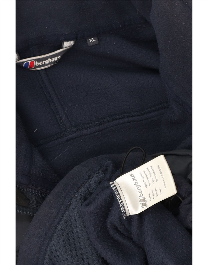 Berghaus Herre Windbreaker Jacket UK 42 XL Navy Blue Polyester