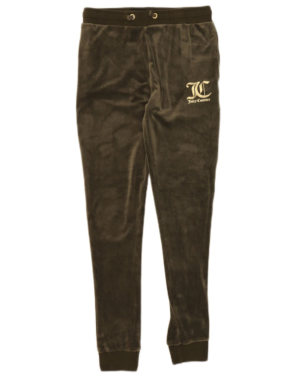 Juicy Couture Mädchen-Trainingshose mit Grafik, Jogger, 14–15 Jahre, Khaki