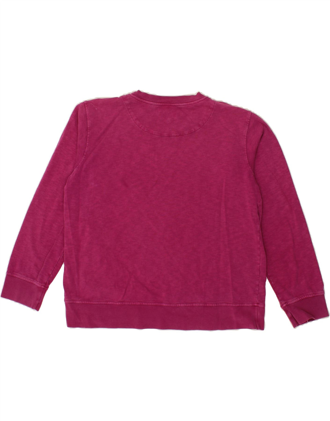 ORVIS Womens Sweatshirt Jumper UK 14 Large Pink Cotton Vintage Orvis and Second-Hand Orvis from Messina Hembry 