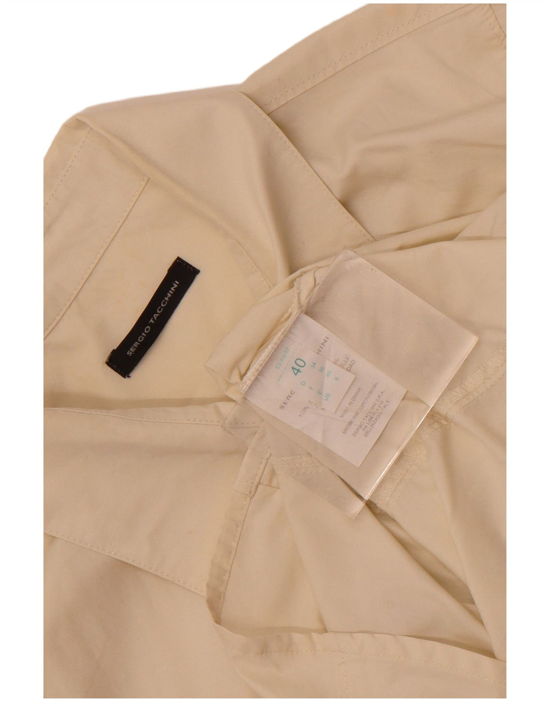 Cămașă pentru femei Sergio Tacchini IT 40 Bumbac alb mic