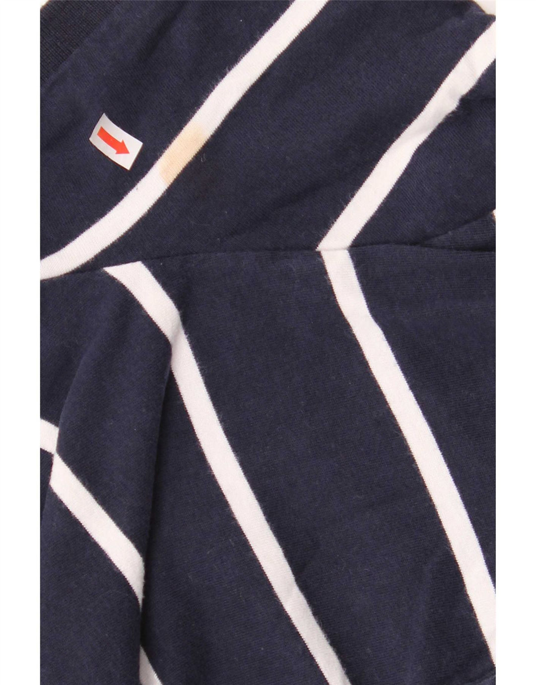 Polo da uomo Superdry in cotone a righe medie blu navy