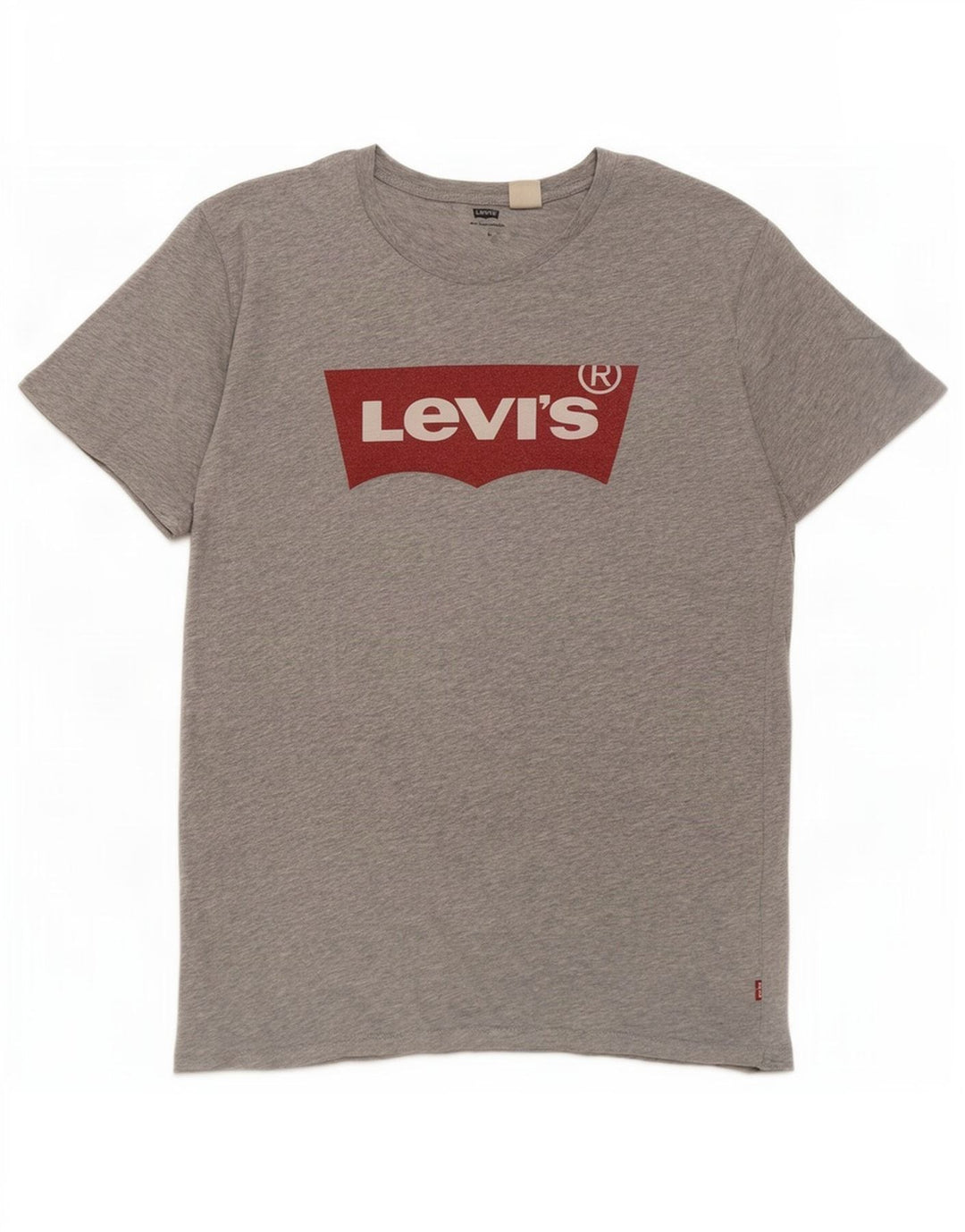 T-shirt grafica da uomo Levi's Top in cotone mélange grigio medio
