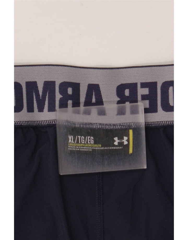 Under Armour Mens Graphic Sport Shorts XL Navy Blue