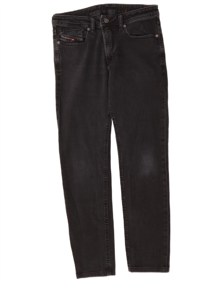 Jeans slim da donna Diesel W30 L29 cotone nero