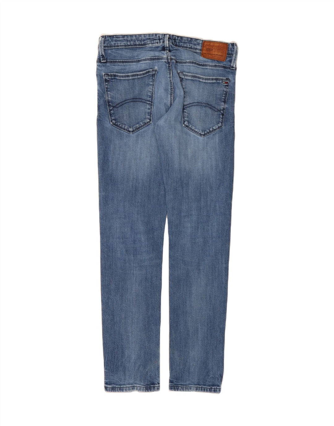 TOMMY HILFIGER Womens Slim Jeans W29 L32 Blue Cotton Vintage Tommy Hilfiger and Second-Hand Tommy Hilfiger from Messina Hembry 
