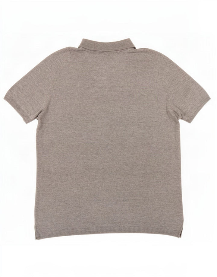 Polo Zara da uomo di colore grigio medio