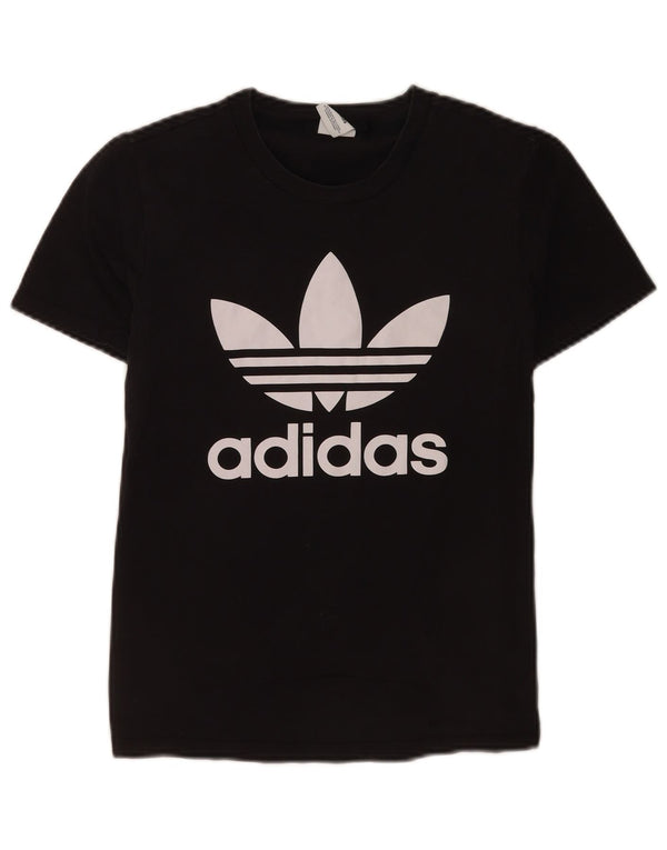 Damska koszulka graficzna Adidas Top UK 10, mała czarna