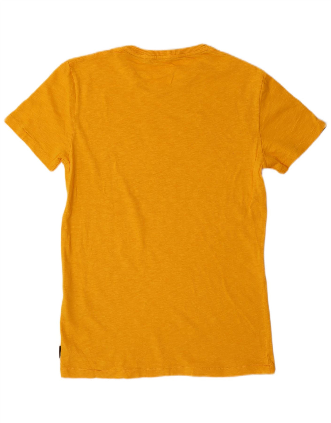 T-shirt grafica da uomo Superdry Top in cotone mélange giallo medio