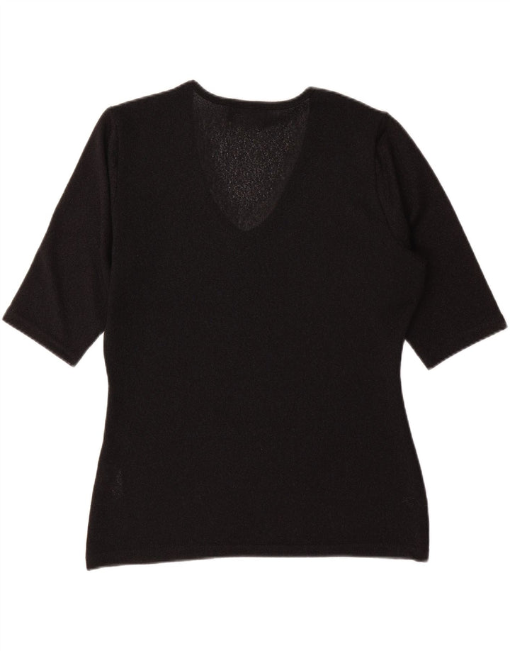 ORSAY Womens Blouse Top UK 18 XL Black Polyester