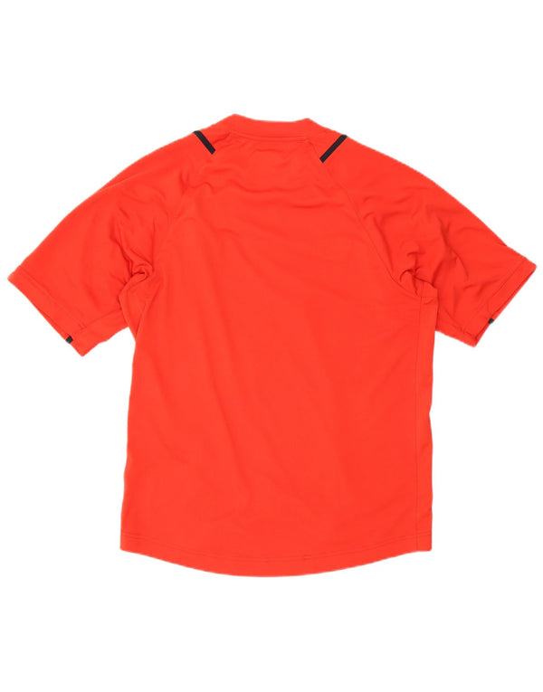 Nike T-shirt top til mænd UK 42/44 Stor rød farveblok