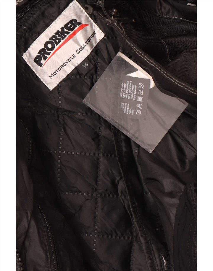 Jachetă Probiker Graphic Racer pentru femei EU 36, negru, color block